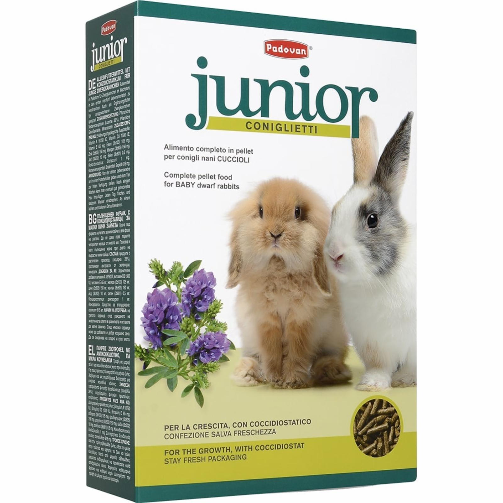 Padovan Корм для крольчат (Grandmix Junior Coniglietti) PP00386 0.850 кг 31103, 7500100483