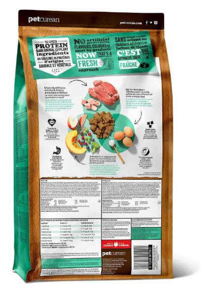 NOWKITCHEN Беззерновой для Взрослых собак Малых пород со свежим Ягненком и овощами (Fresh Small Breed Recipe Red Meat Grain Free 2616) 2304412 5.440 кг 52521, 6000100696