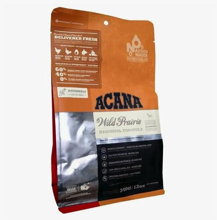 Acana Regionals корм для взрослых собак всех пород, беззерновой, птица 340 гр