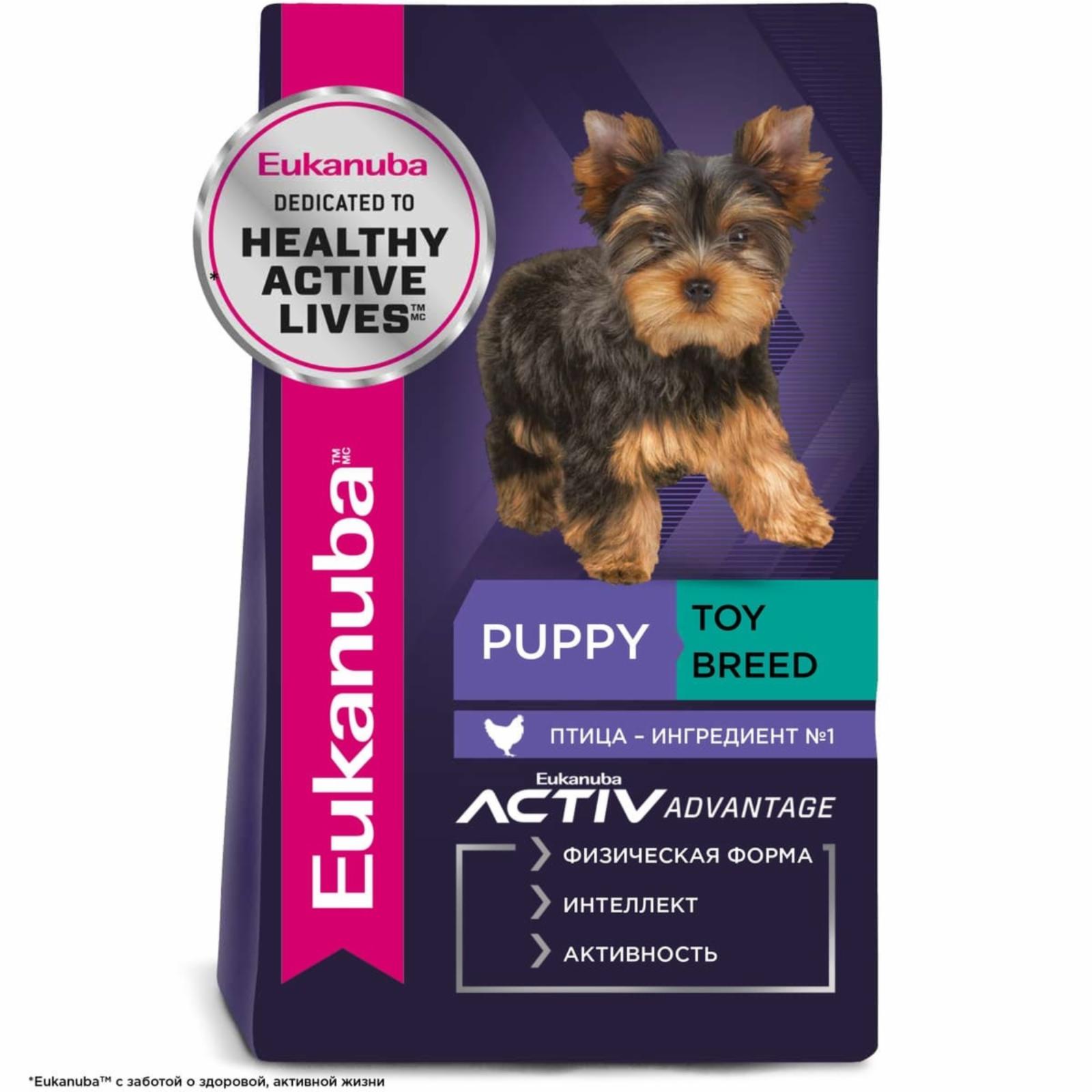 Eukanuba Корм для щенков миниатюрных пород 20910050R0 0.500 кг 51854, 4200100407