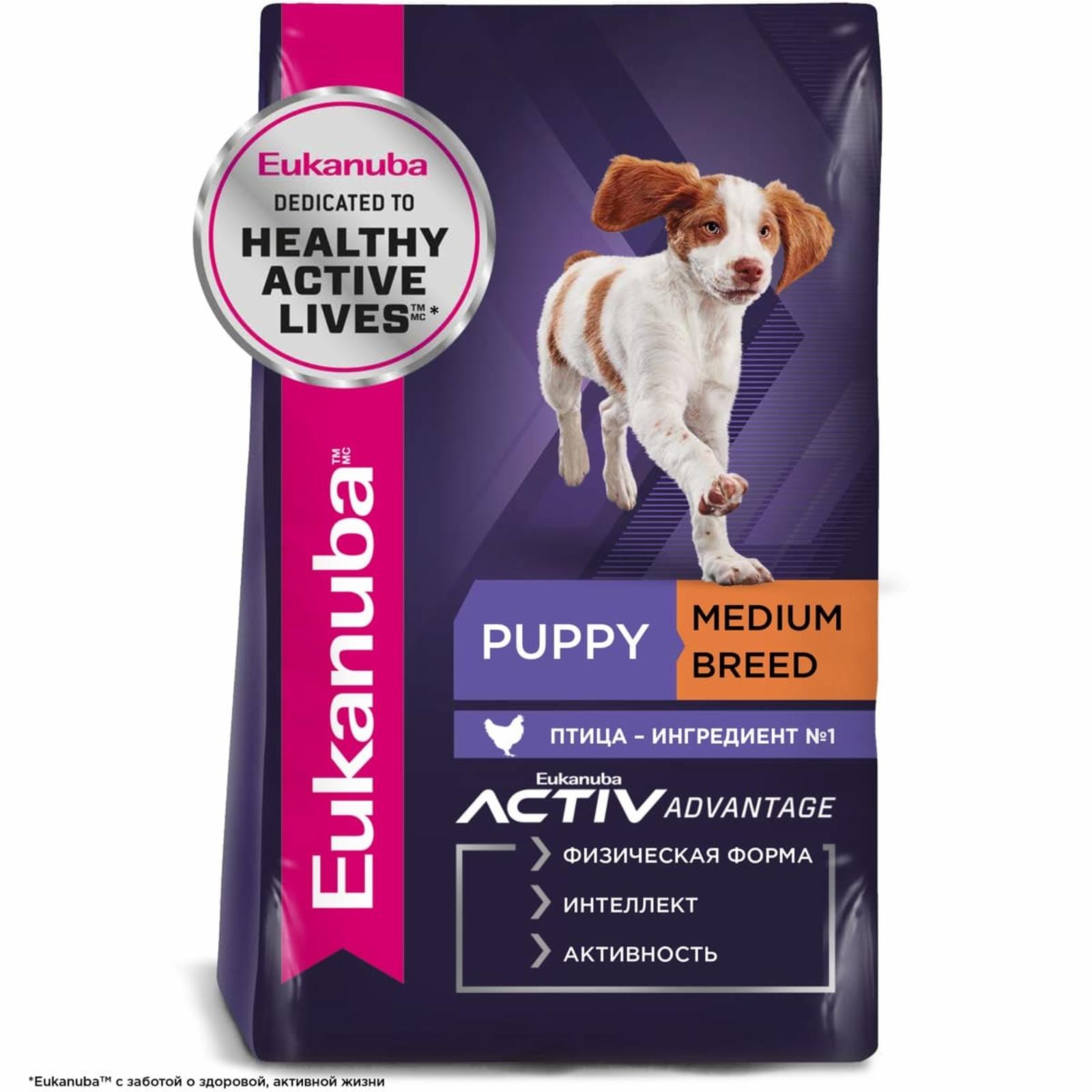 Eukanuba Корм для щенков средних пород 20870080R120870080R0 0.800 кг 51855