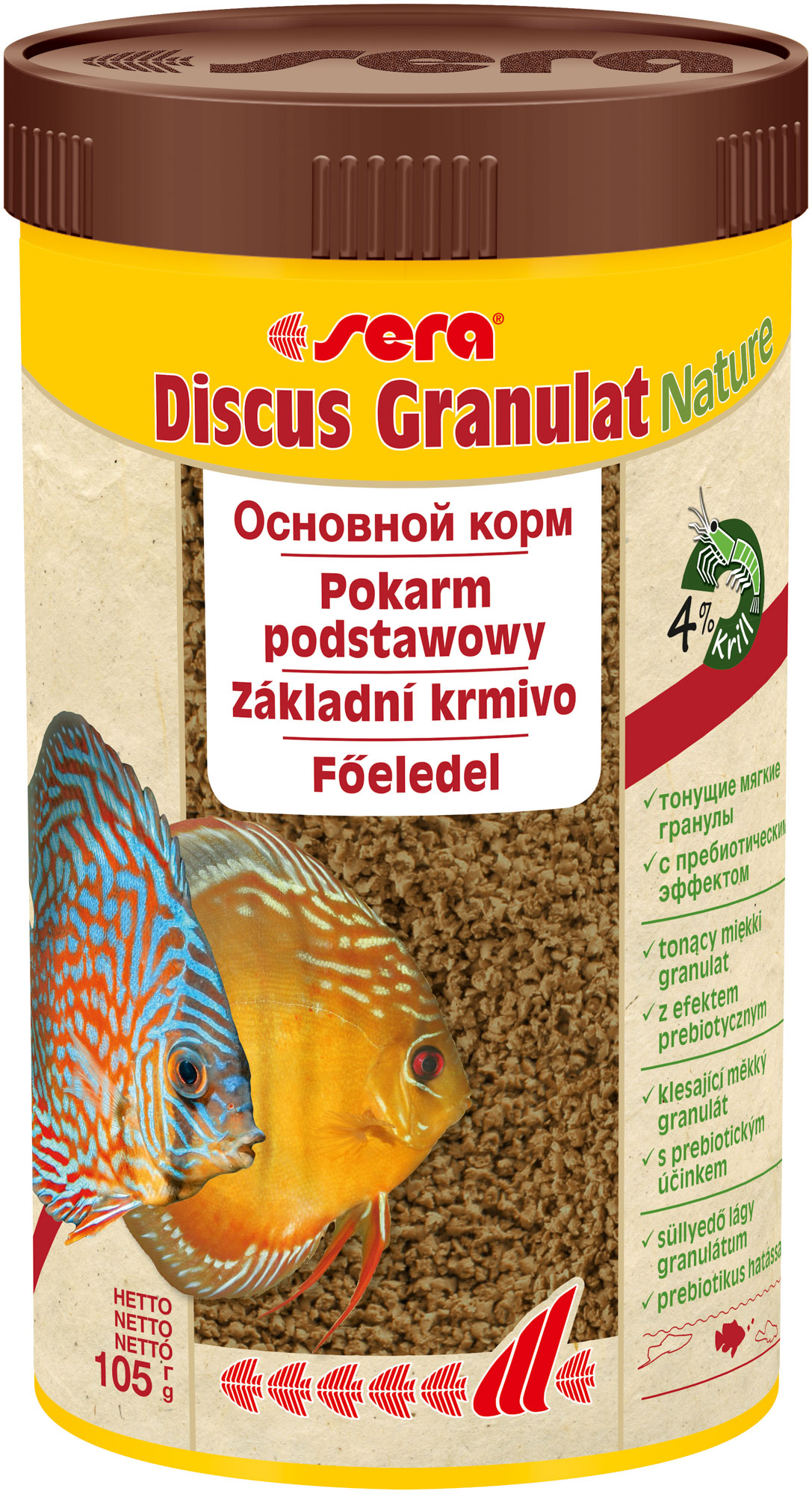 Сера Корм для дискусов в гранулах DISCUS GRANULAT  250 мл 112 г (S0305) , 4000100505
