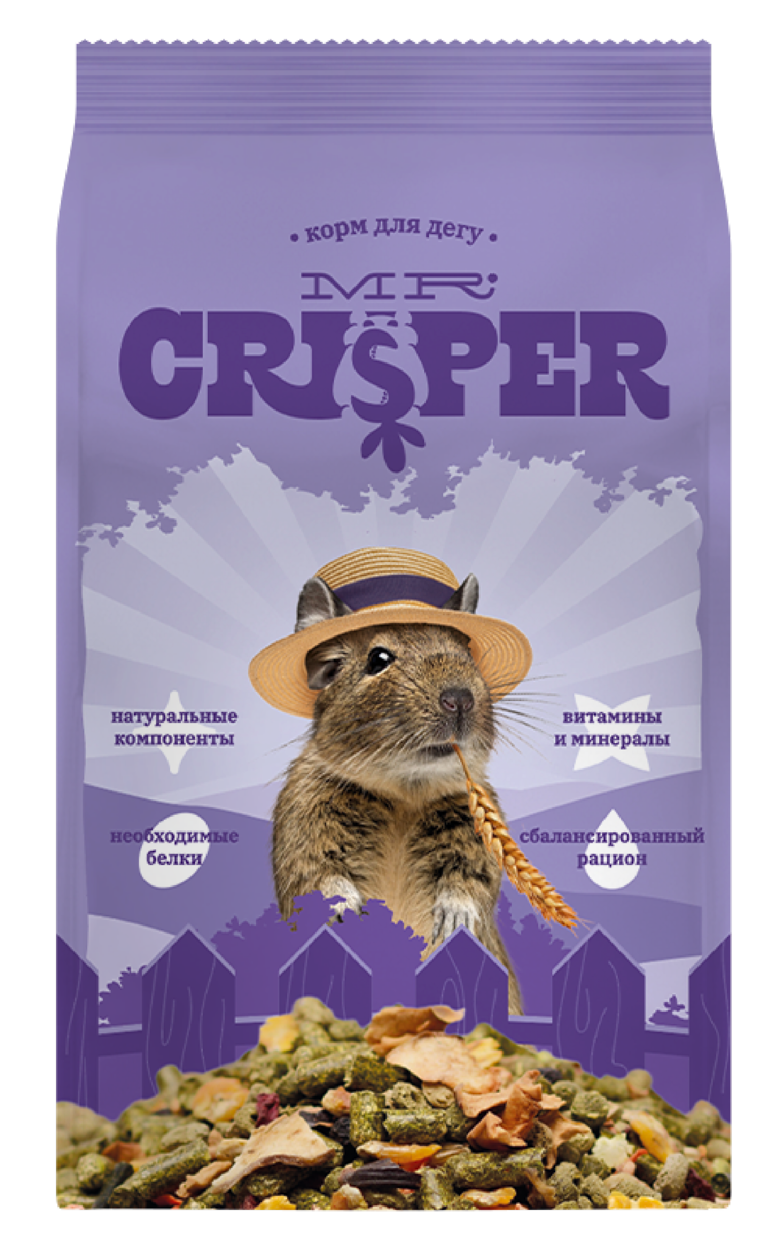 MR.Crisper Корм для дегу 400 г 11бо21 0.400 кг 51416