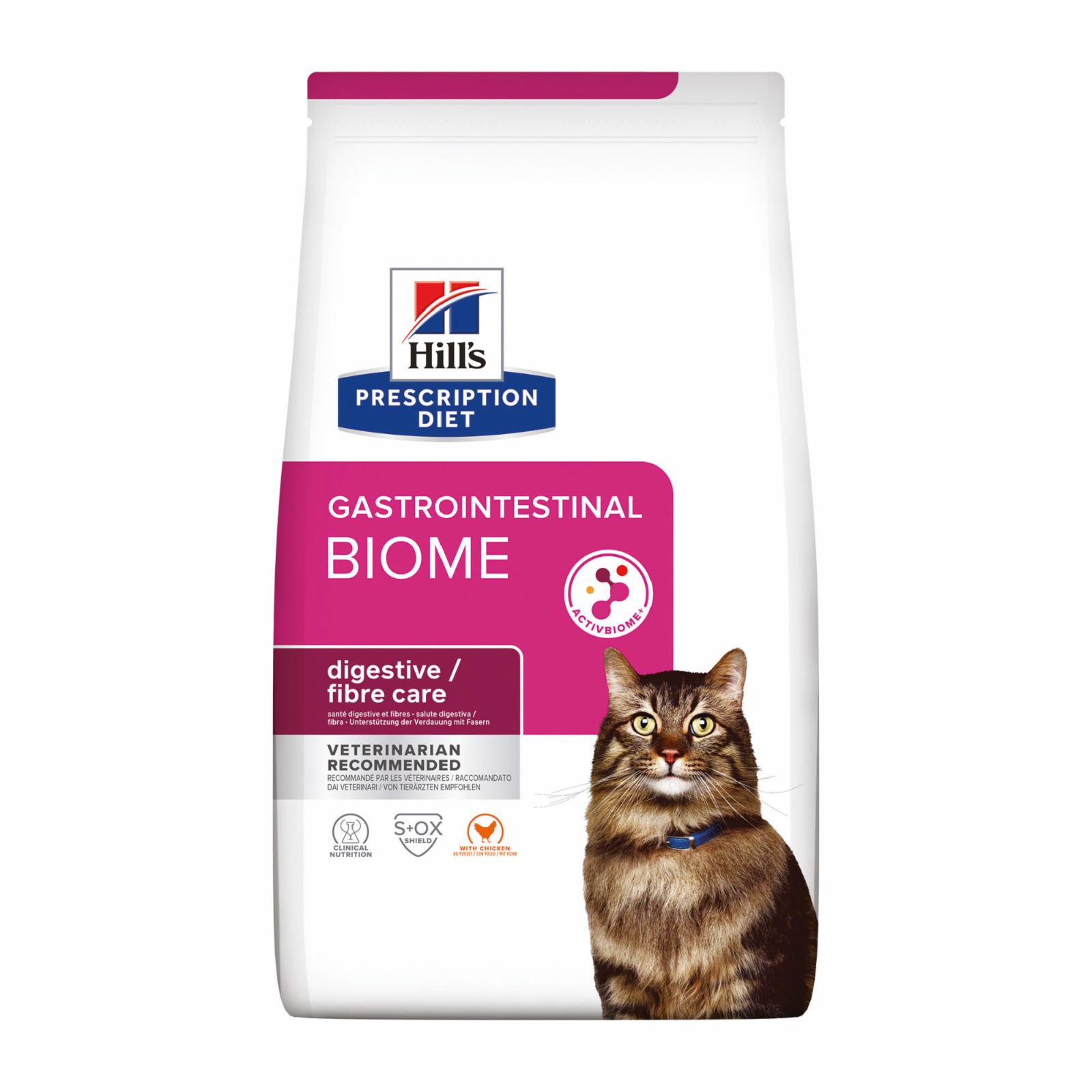 Hills Prescription Diet Сухой корм для кошек Biome лечение ЖКТ(605851) 3,000 кг 62421, 62421