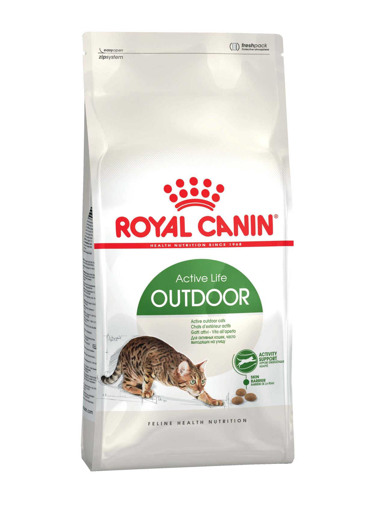 Royal Canin корм для взрослых активных кошек всех пород 400 гр, 14600100395