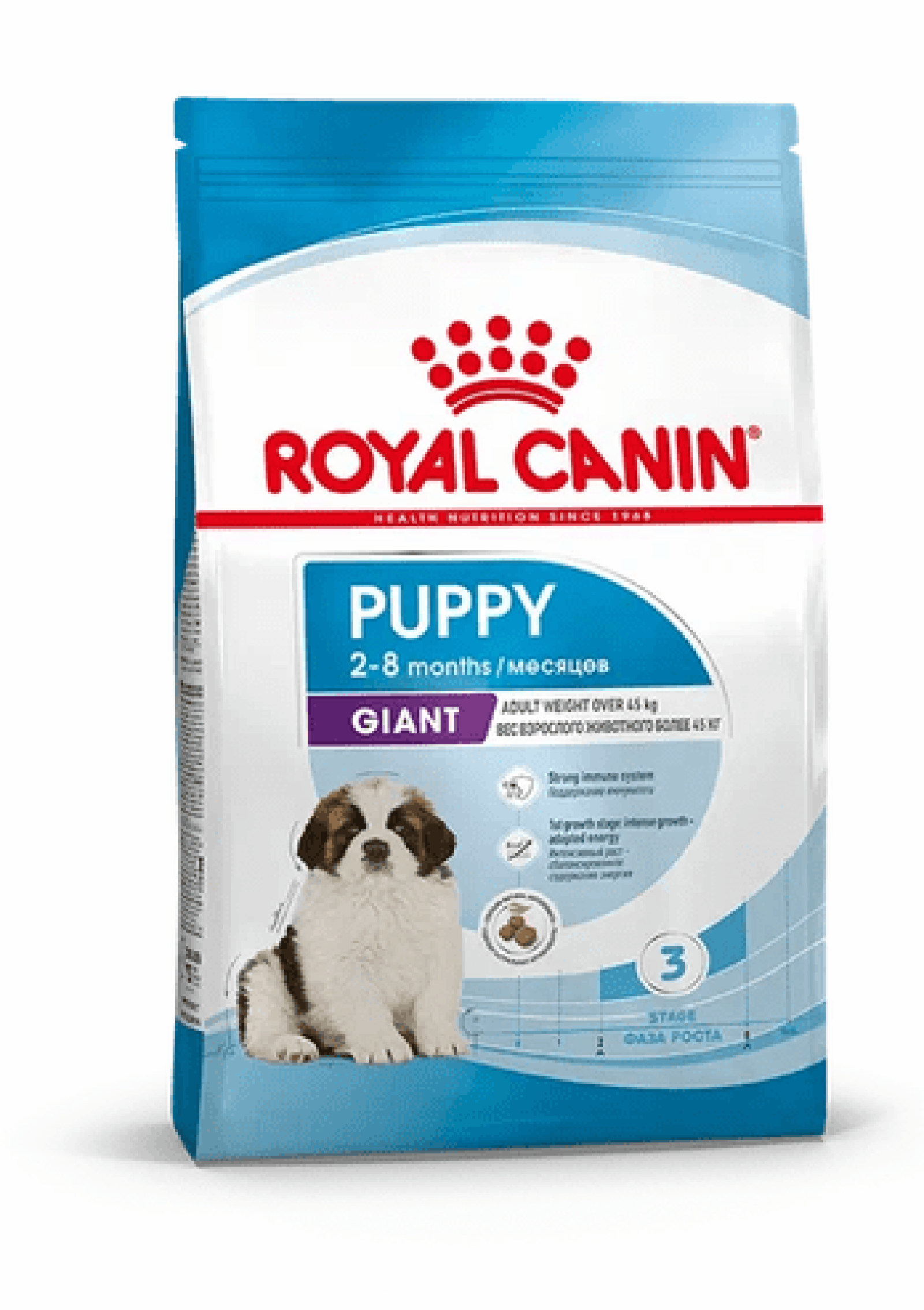 Royal Canin RC Для щенков гигантских пород: 2-8 мес. (Giant Puppy) 30300350R0 3.500 кг 40954, 11100100393