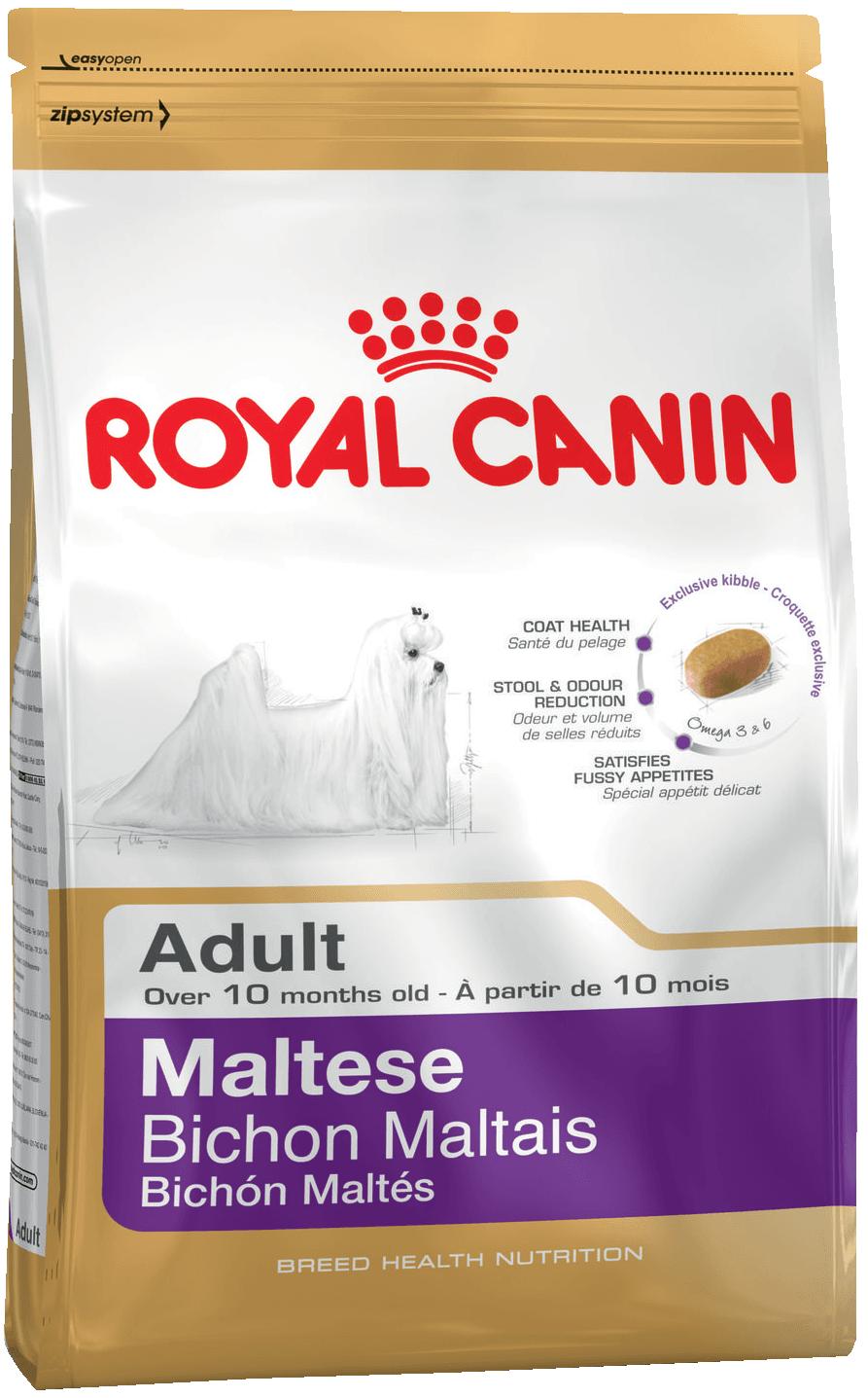 Royal Canin корм для взрослых собак породы Мальтийская Болонка 1,5 кг
