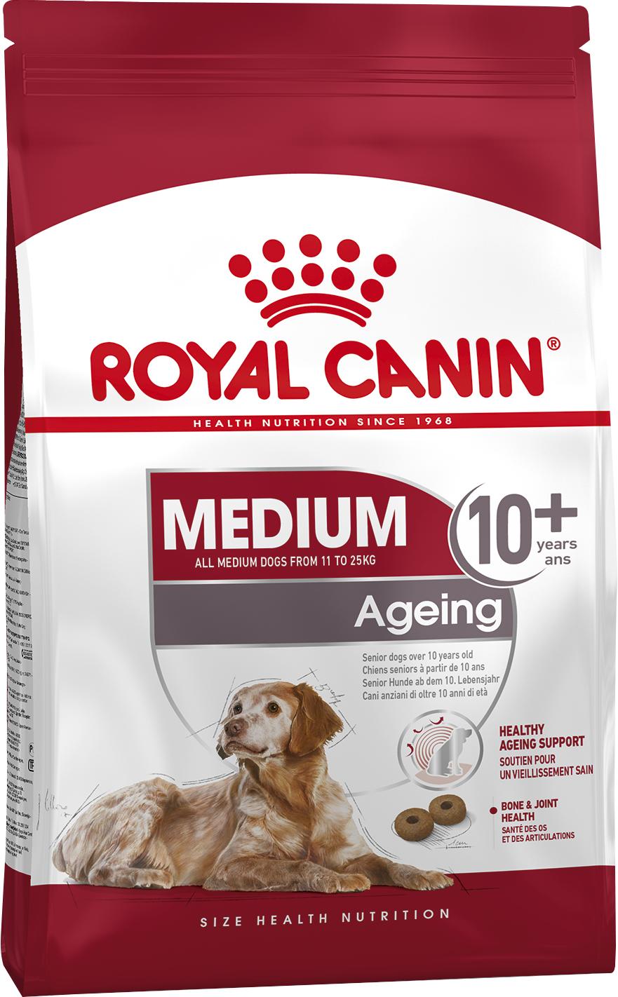 Royal Canin корм для пожилых собак средних пород (от 10 лет) 15 кг
