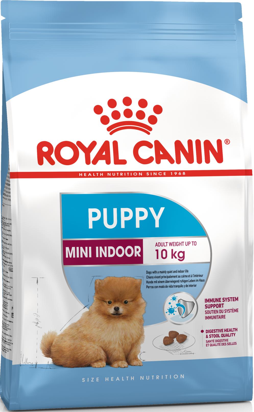 Royal Canin корм для щенков малых пород живущих в доме 3 кг