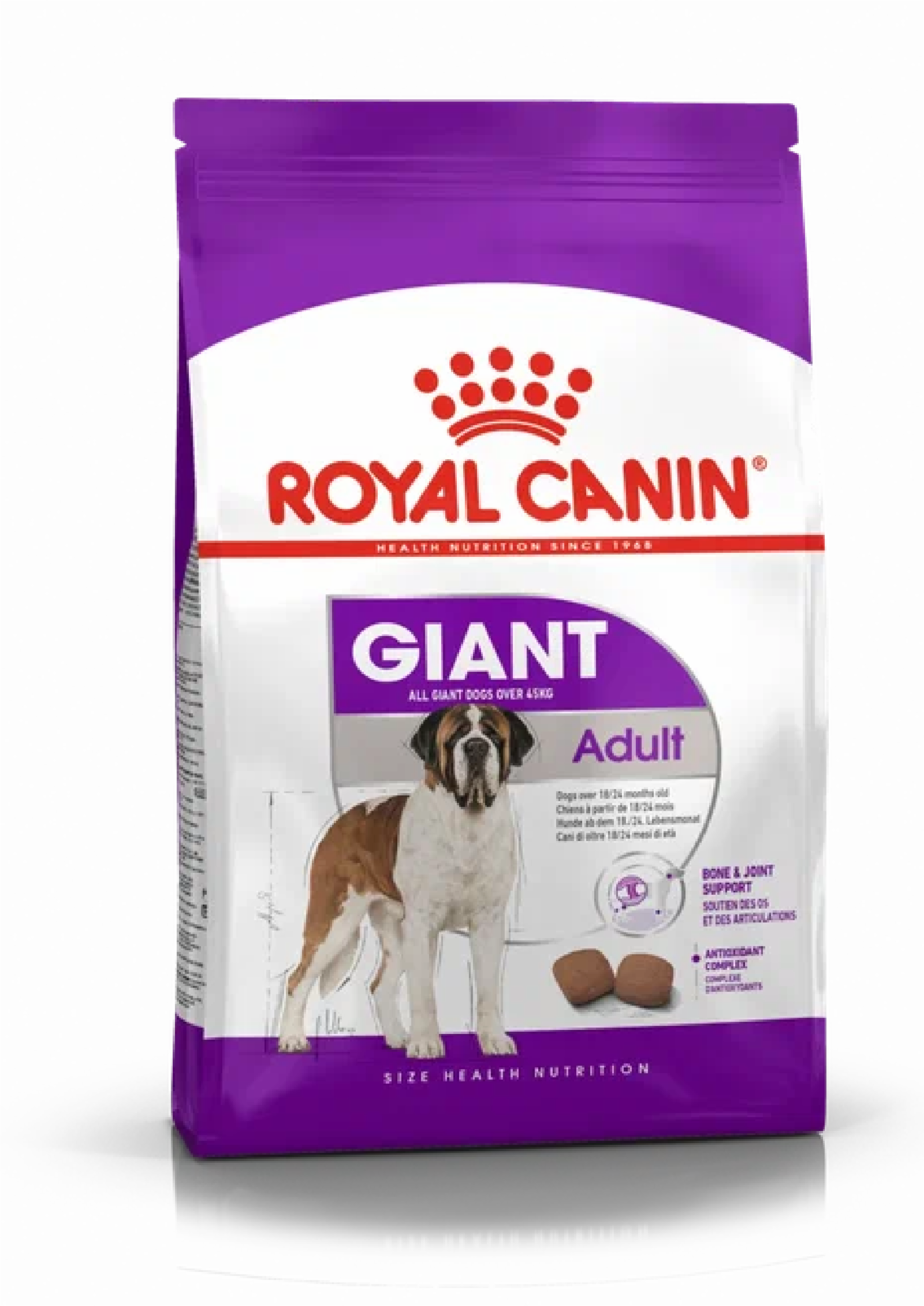 Royal Canin RC Для взр.собак гигантских пород от 45 кг с 18мес.(Giant Adult 28) 30090400R0 4.000 кг 11133