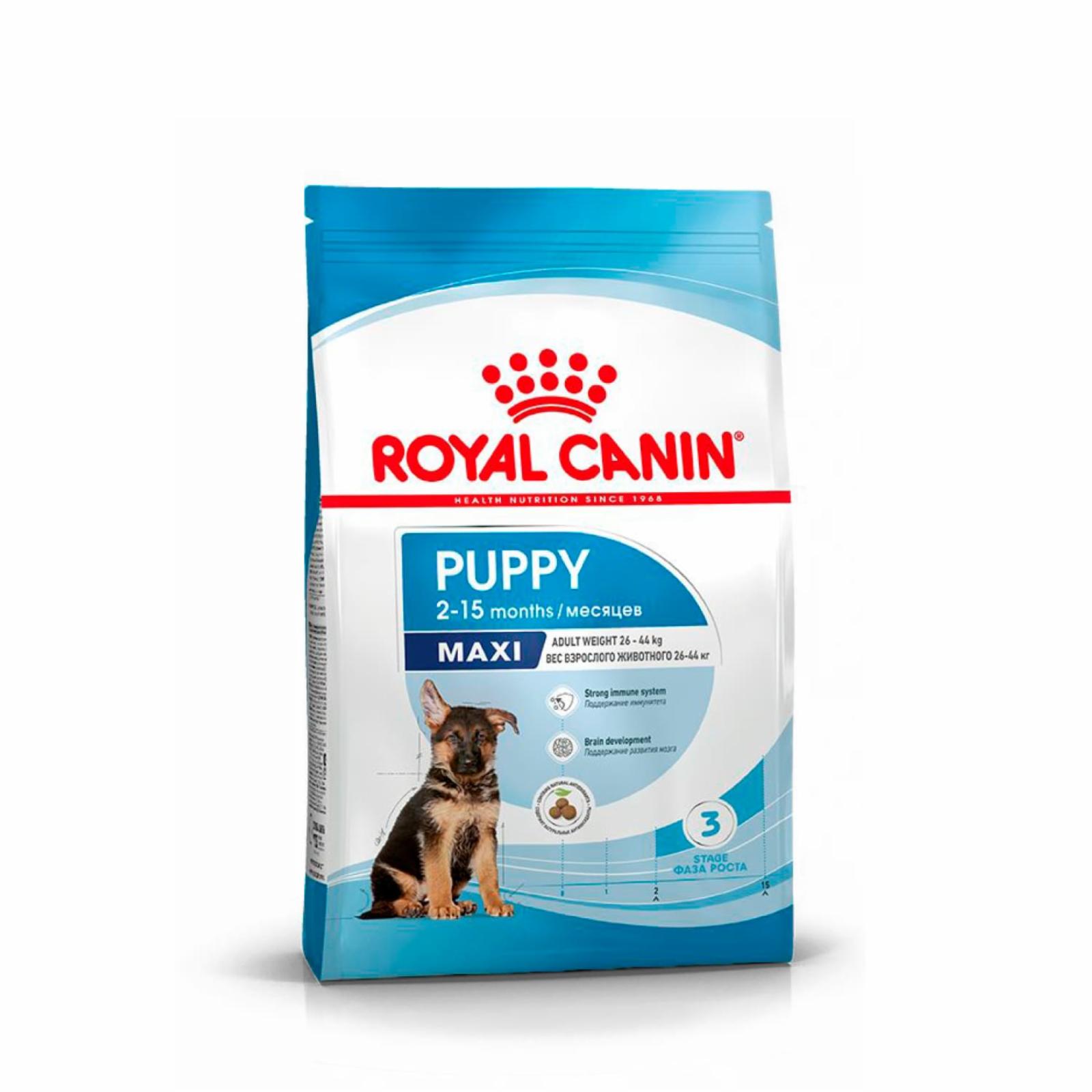 Royal Canin RC Для щенков крупных пород: 2-15 мес. (Maxi Puppy) 30061500R2 15.000 кг 40938, 800100393