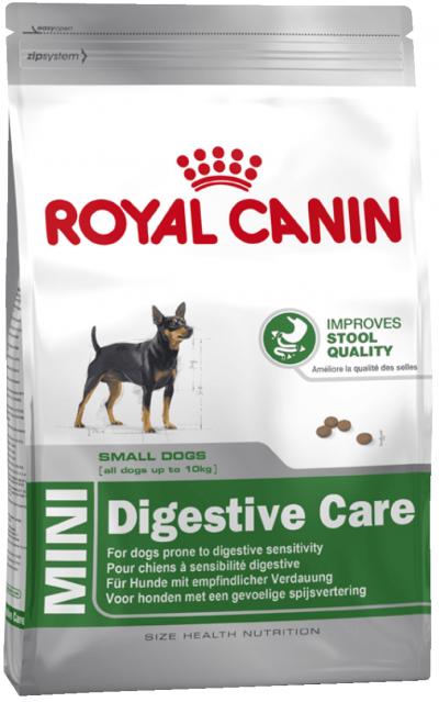 Royal Canin корм для взрослых собак малых пород с чувствительным пищеварением 800 гр