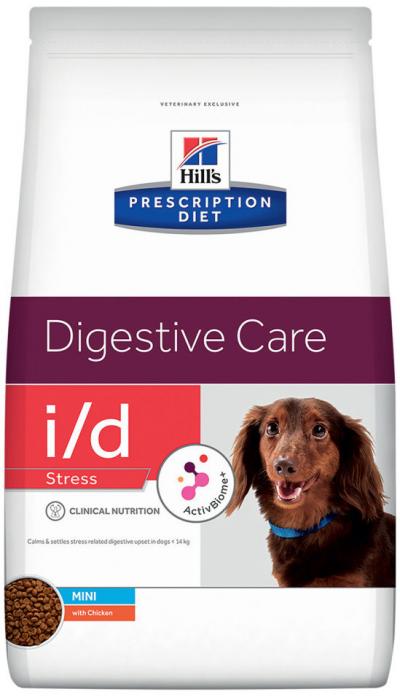 Hills Prescription Diet Сухой корм для собак малых пород iD лечение ЖКТ при стрессе (Stress Mini) 606379 1,000 кг 58565