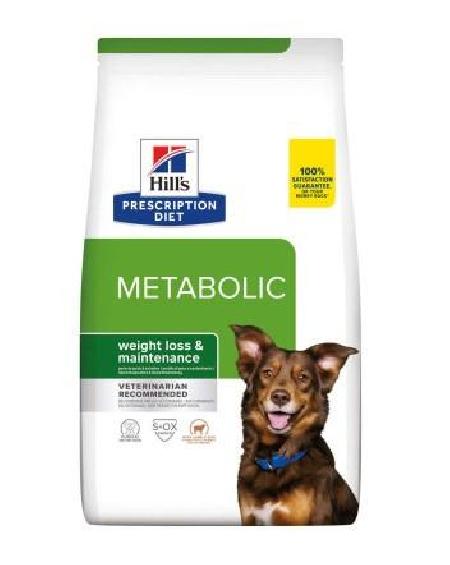 Hills Prescription Diet Сухой корм для собак Metabolic улучшение метаболизма (коррекция веса) с ягненком 606044 1,500 кг 60622