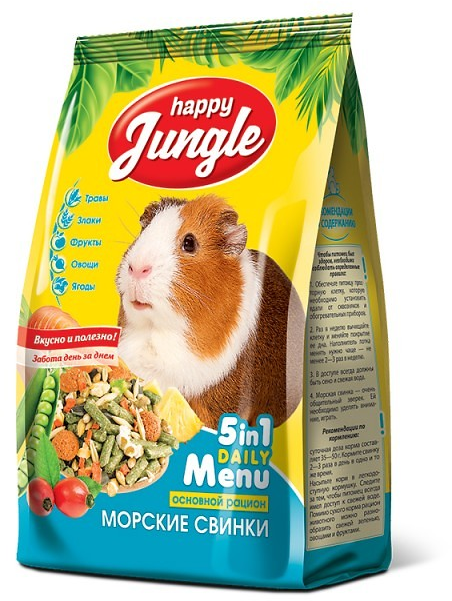 Happy Jungle Корм для морских свинок 400 г J113 0.400 кг 64767