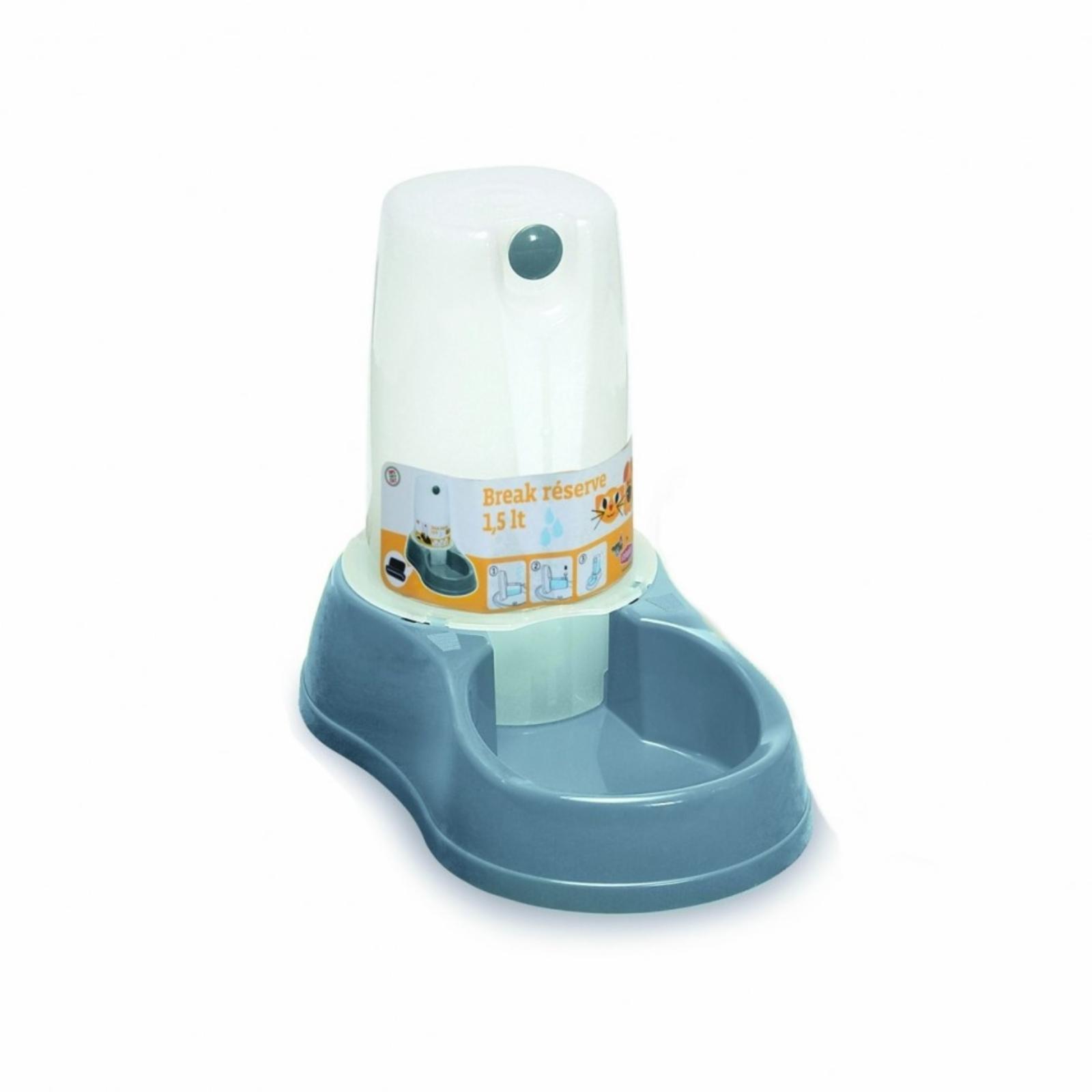 Stefanplast Автопоилка Break Reserve синяя 1,5л (BREAK RESERVE ACQUA LT.1,5 BLU ACCIAIO) 4182 4182 0.319 кг 48690