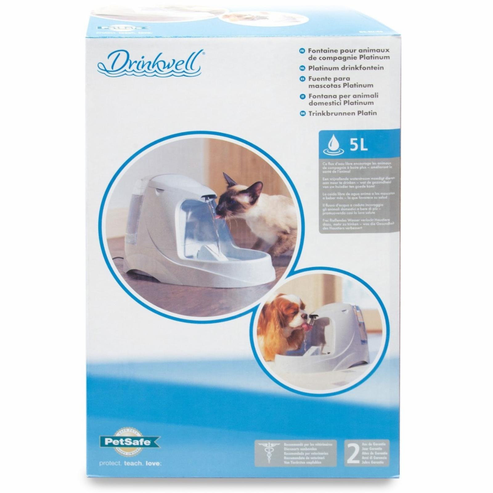 PetSafe Автоматическая поилка для кошек и собак Drinkwell Platinum 2,145 кг 39746