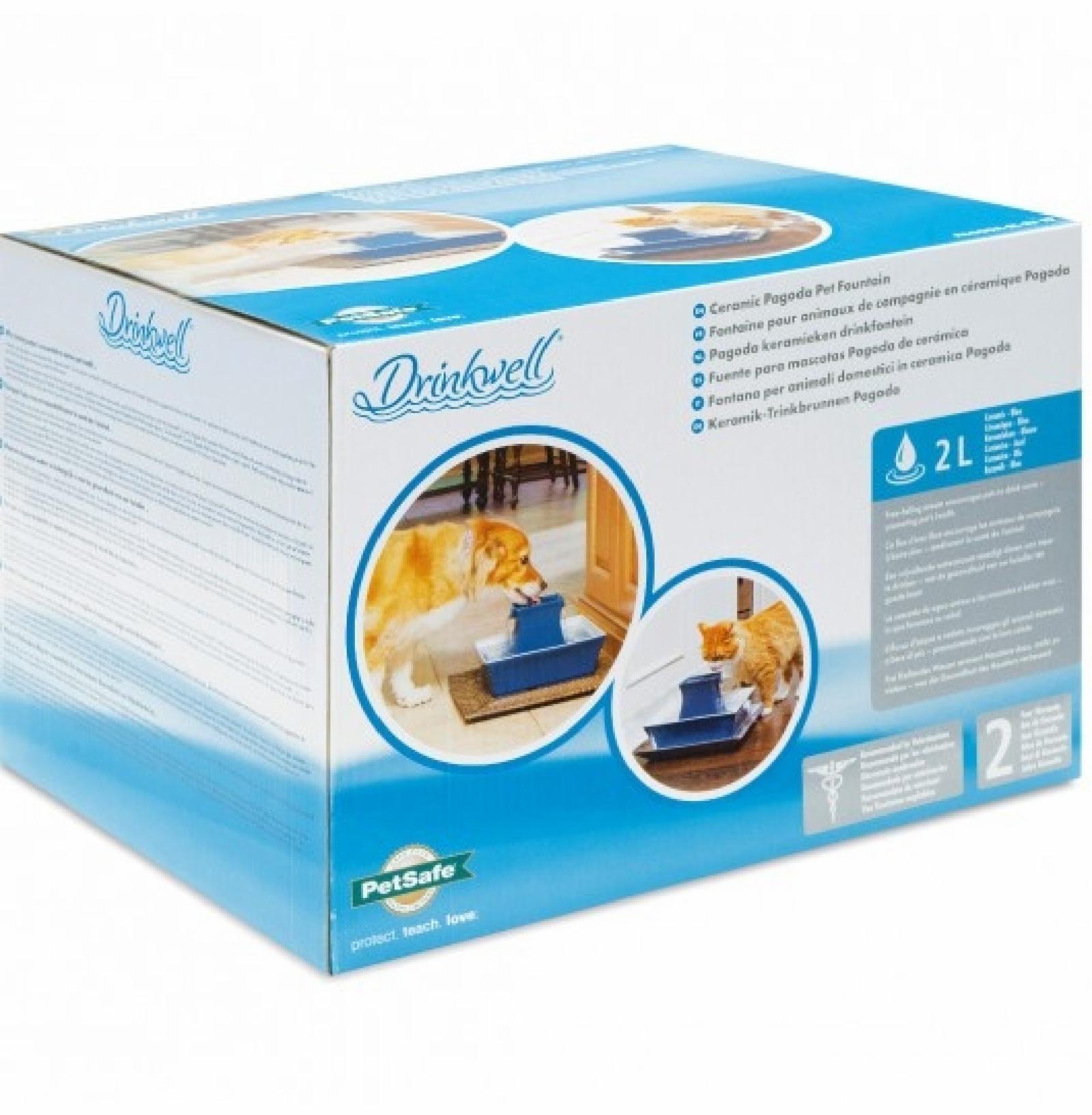 PetSafe  Автоматическая поилка для кошек и собак  Drinkwell Pagoda керамический 3,198 кг 39750