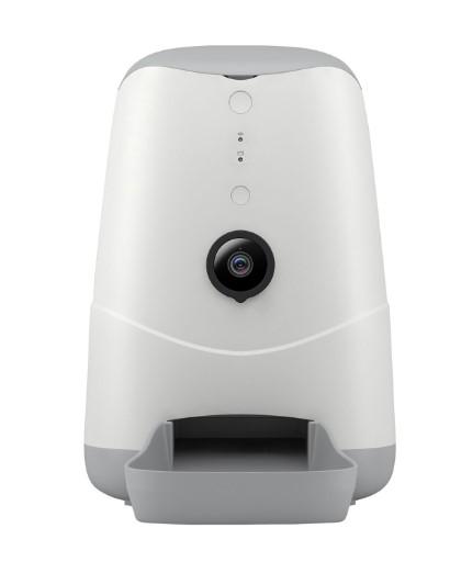 Petoneer Умная  автоматическая кормушка Nutri Vision Feeder с видеокамерой и WiFi для кошек и собак FDW020 7 кг 56528