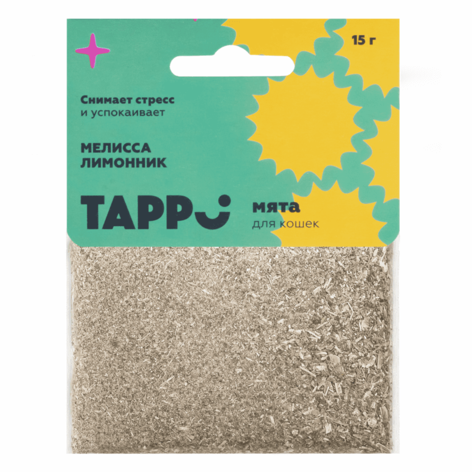 Tappi игрушки Кошачья мята с мелиссой и лимонником в пакете 77ос25 0.015 кг 37656