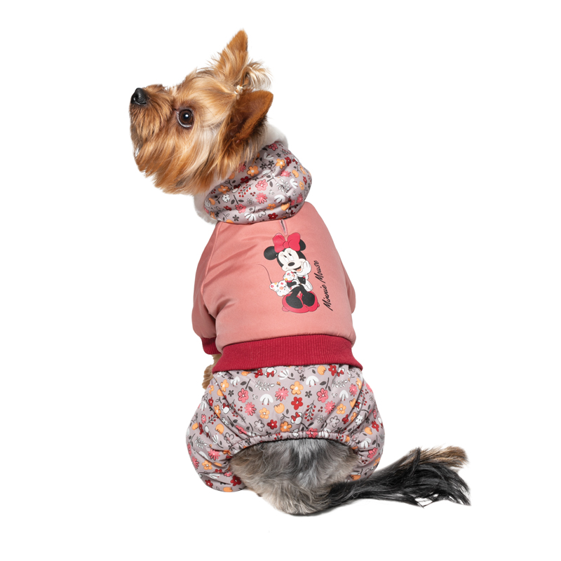 Комбинезон зимний Disney Minnie Flowers M, размер 30см, 12211490, 14100100960
