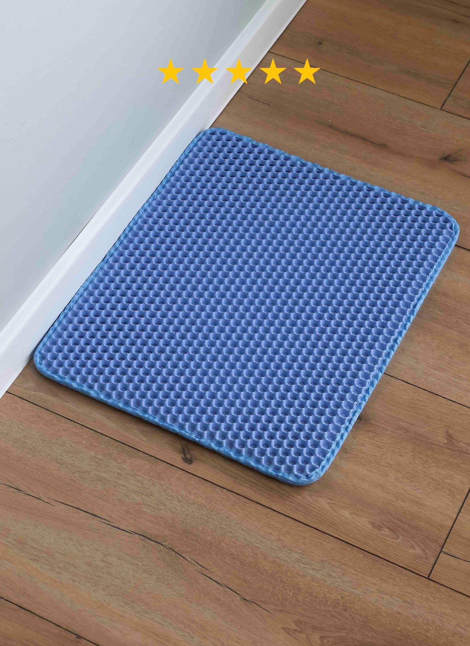 PETSHOP Коврик под миску или лоток 40*50 черный PS238-2 0.130 кг 66387