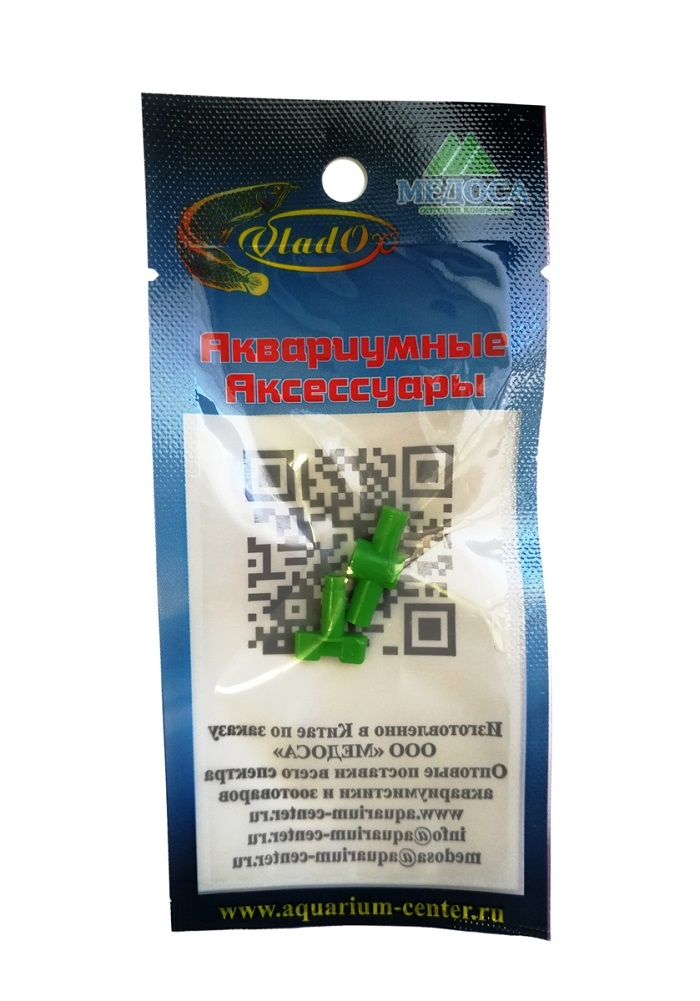       [36765] VladOx Краник для шланга D4 мм в упаковке 130, 36765