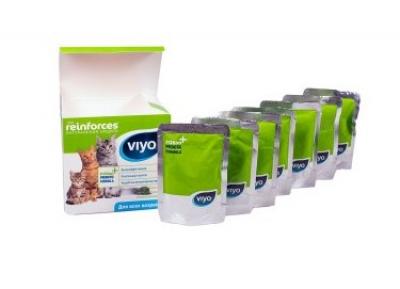 Viyo  Напиток-пребиотик для кошек всех возрастов 7х30 мл (Reinforces All Ages CAT )  0,282 кг 36265
