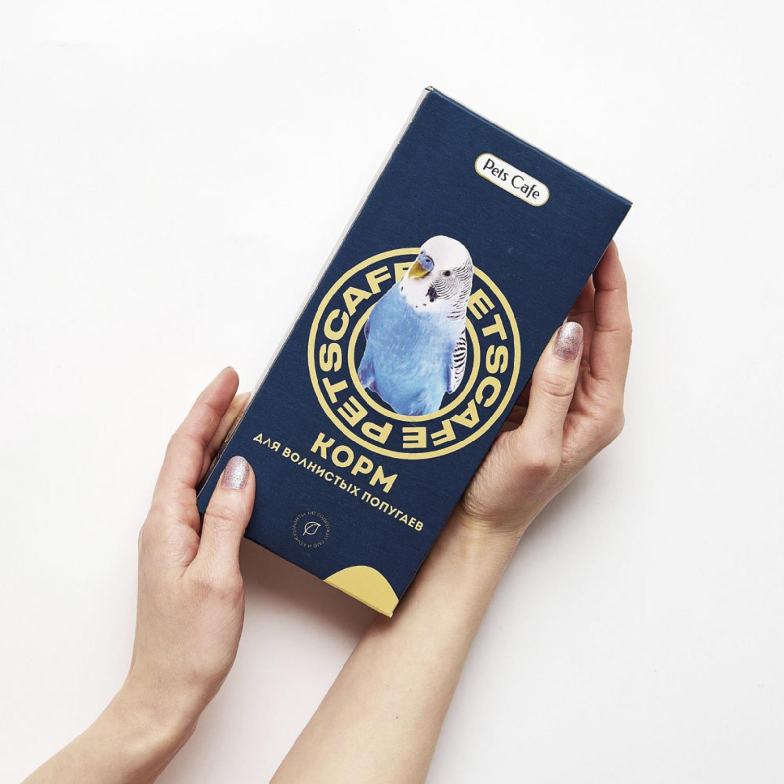 Pets Cafe Корм полнорационный для волнистых попугаев 77014 0,400 кг 60461