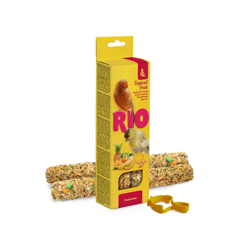 RIO палочки для канареек с тропическими фруктами коробка 2*40г