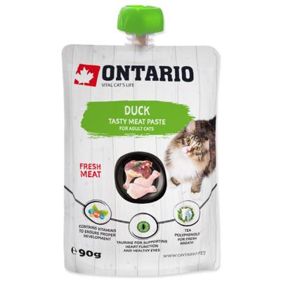 Ontario (консервы лакомства) Лакомство-паштет для взрослых кошек из свежего мяса утки 213-52913 0,090 кг 57371