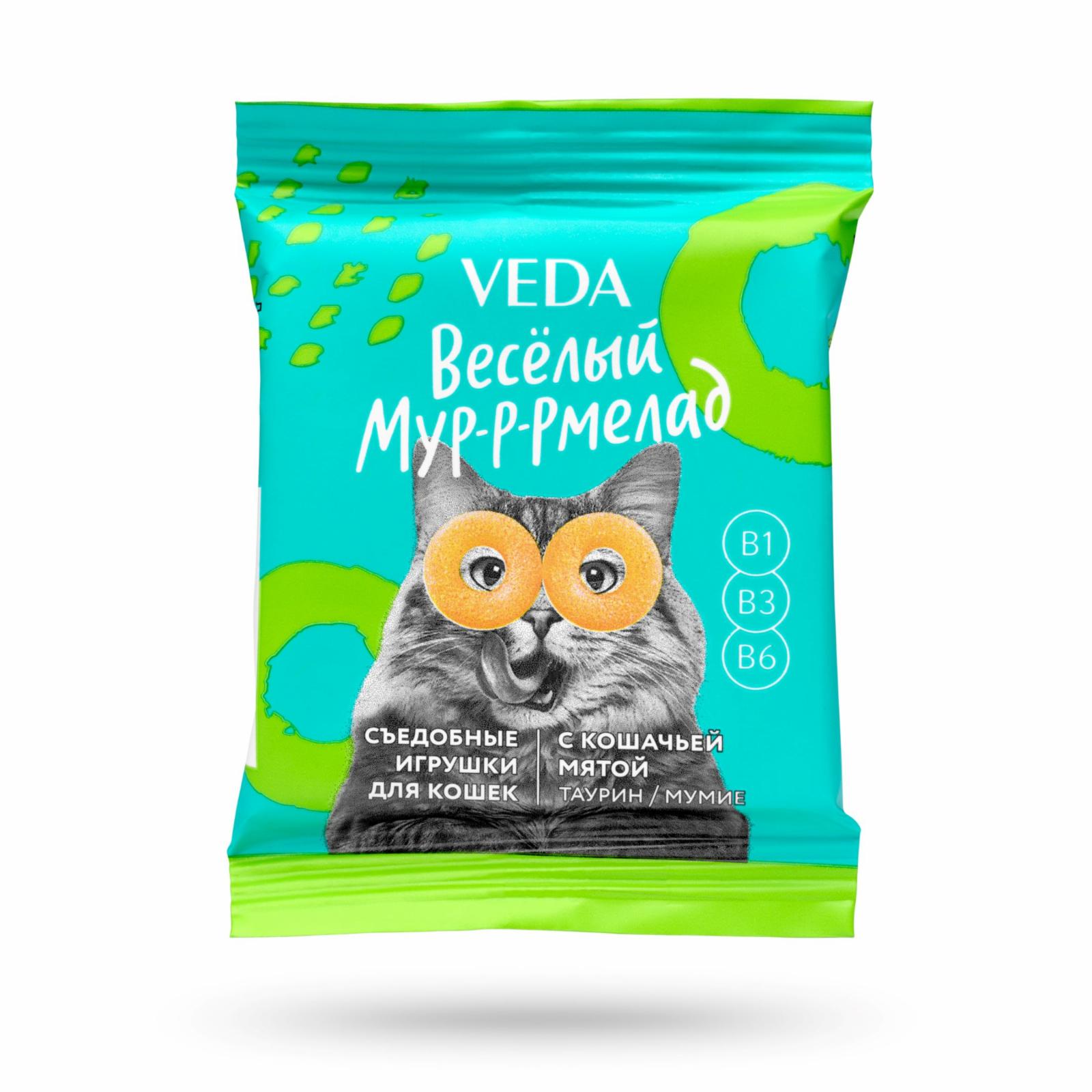 Веда Мурррмелад для кошек с кошачьей мятой 0.006 кг 26379