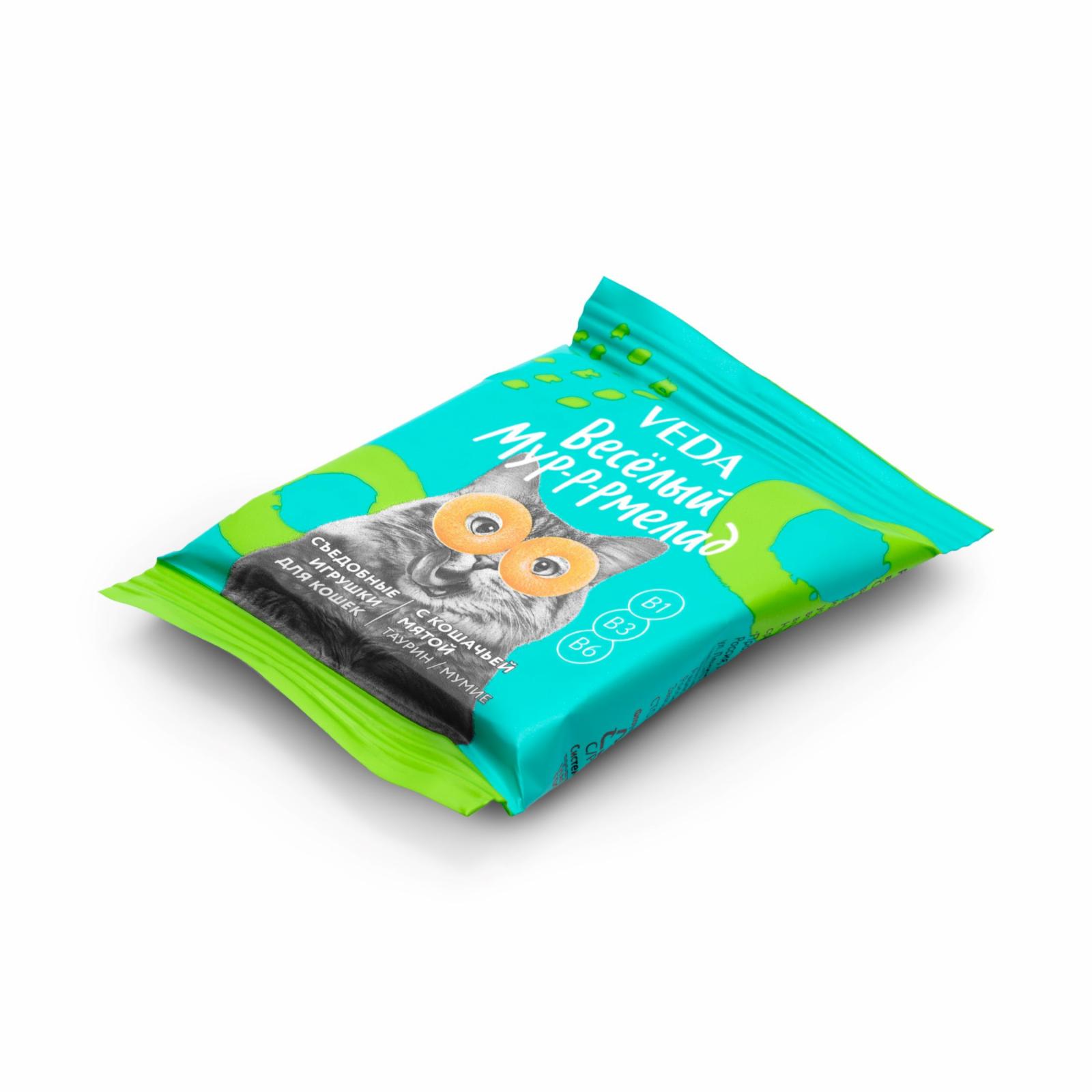 Веда Мурррмелад для кошек с кошачьей мятой 0.006 кг 26379