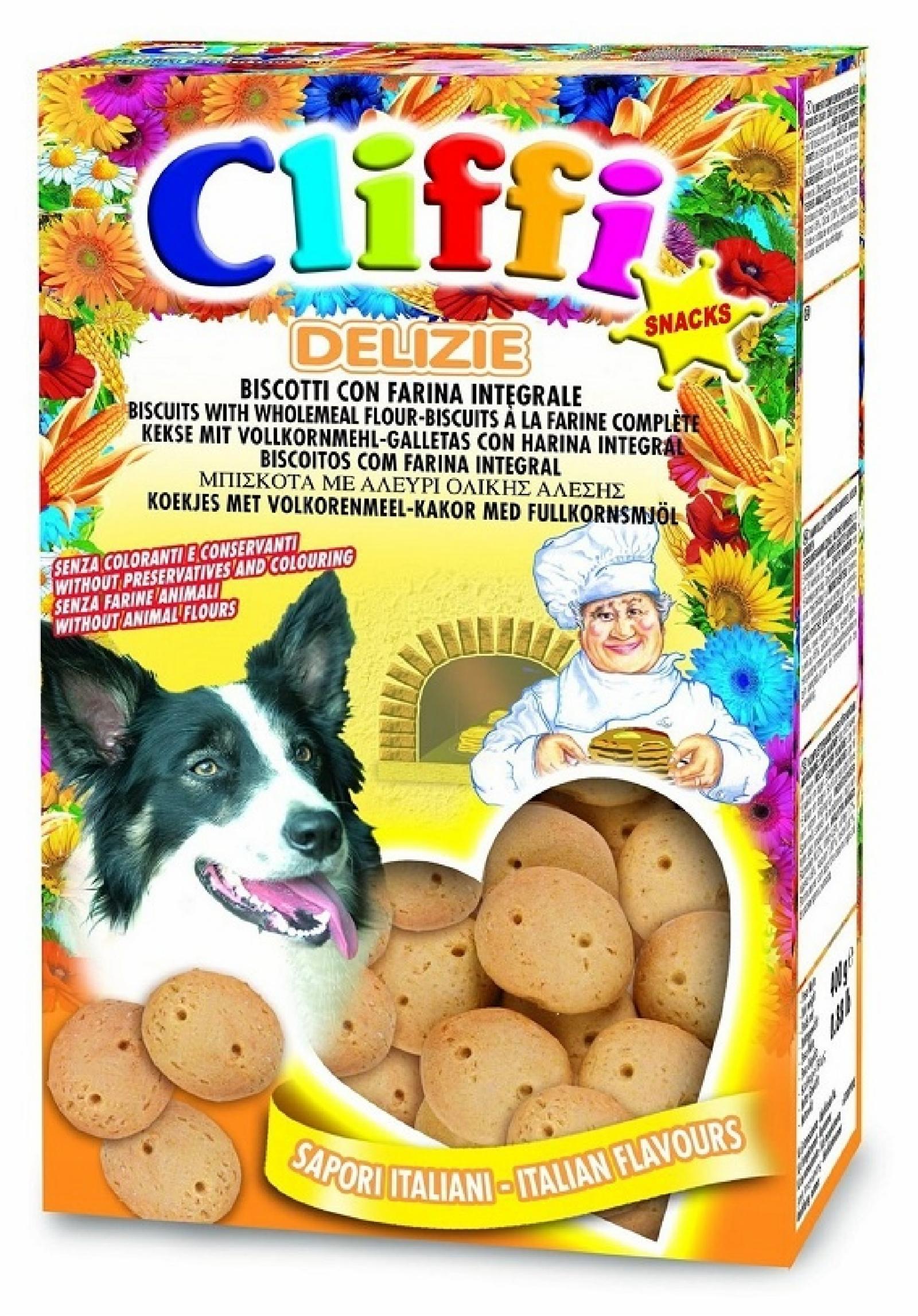 Cliffi (Италия) Лакомство для собак Воздушные шарики (Delizie) PCAT207 0,400 кг 15541