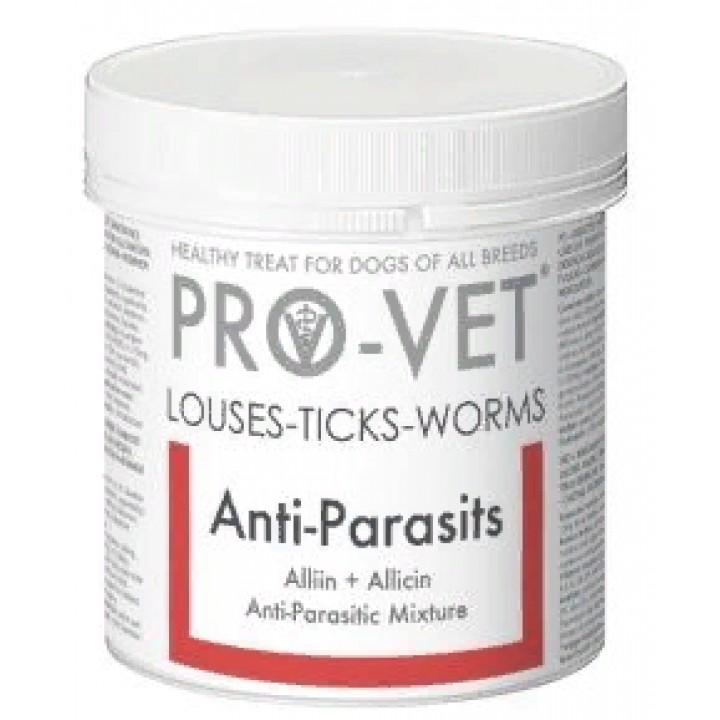  PRO-VET Pastils Anti-Parasits профилактическое средство против блох, вшей, глистов и комаров, укрепляет сердечно-сосудистую систему 135 гр, 522315