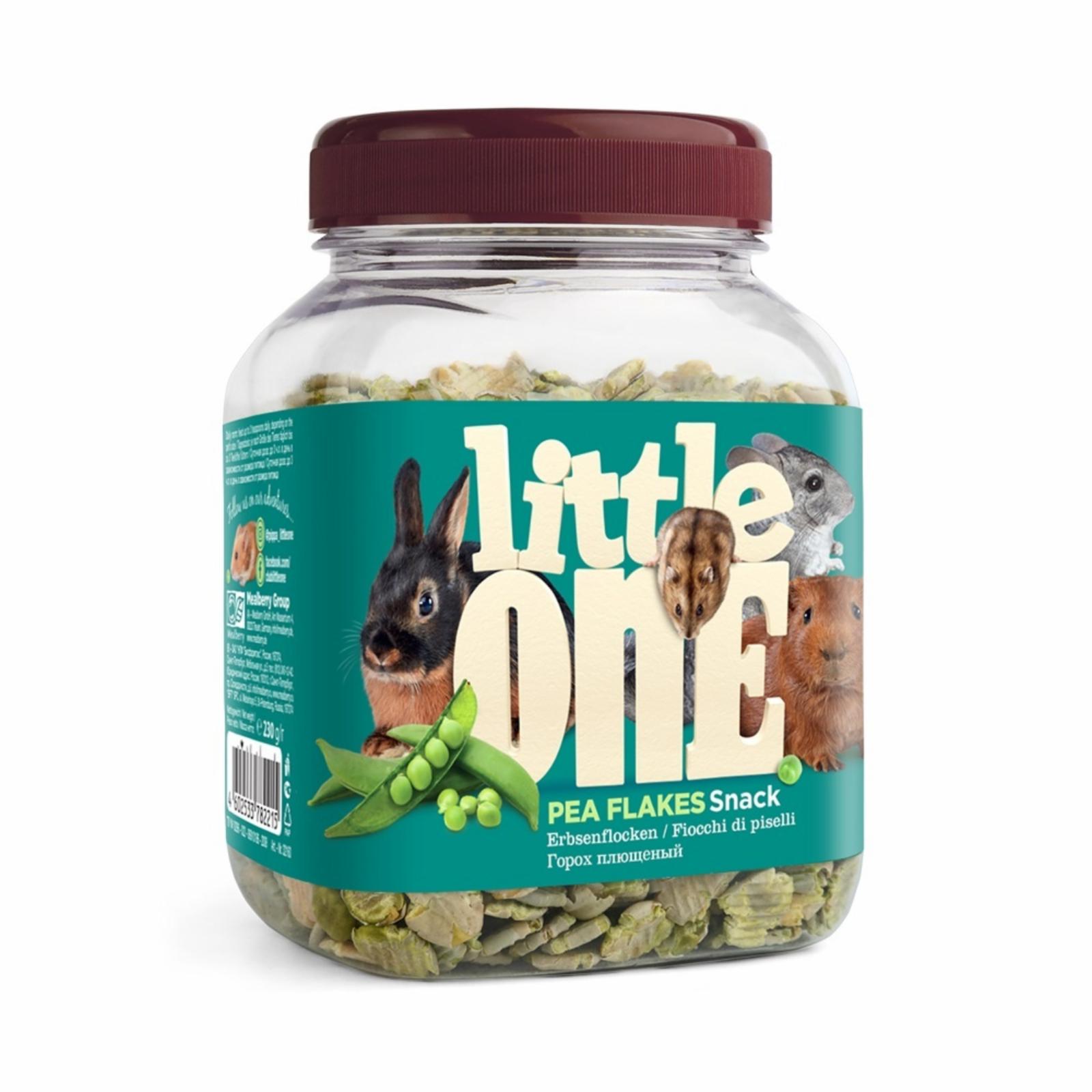 Little One  Горох плющеный. Лакомство для всех видов грызунов 0.230 кг 35272