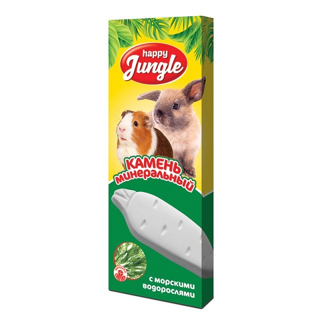 Happy Jungle Мин.камень дгрызунов с водорослями 50г J302 0.050 кг 64795