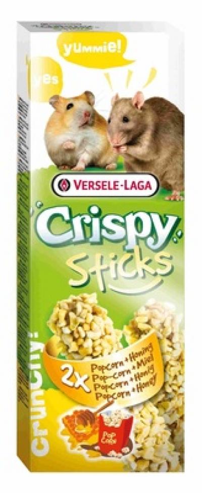 Versele-Laga ВВА Палочки для хомяков и крыс с попкорном и медом Crispy, 0,1 кг 