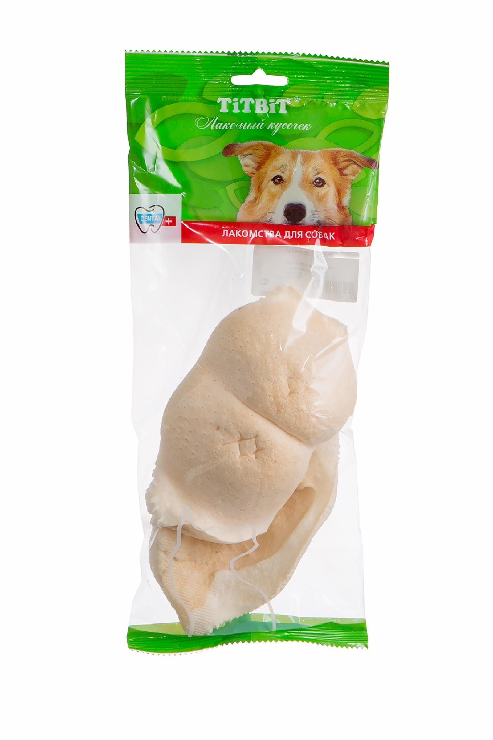 TiTBiT Губы говяжьи - мягкая упаковка (стандарт) 2шт. - 100221 0.062 кг 17154