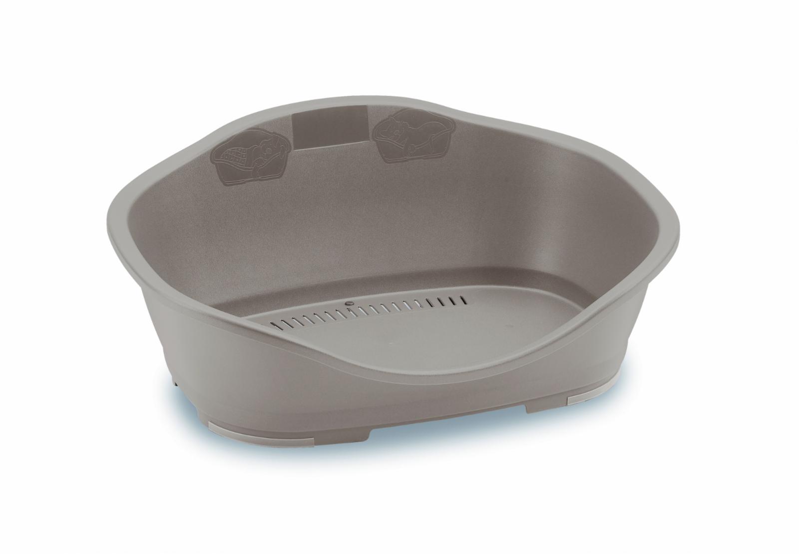 Stefanplast Пластиковый Лежак Sleeper 2: 68,5x49x27,5 см,бежевый (LETTINO SLEEPER 2 TORTORA CHIARO) 98142 98142 1.230 кг 48683