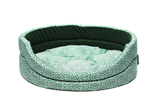 Лежанка COMFY  DAISY  XS (42х34х14 см), узор серого цвета