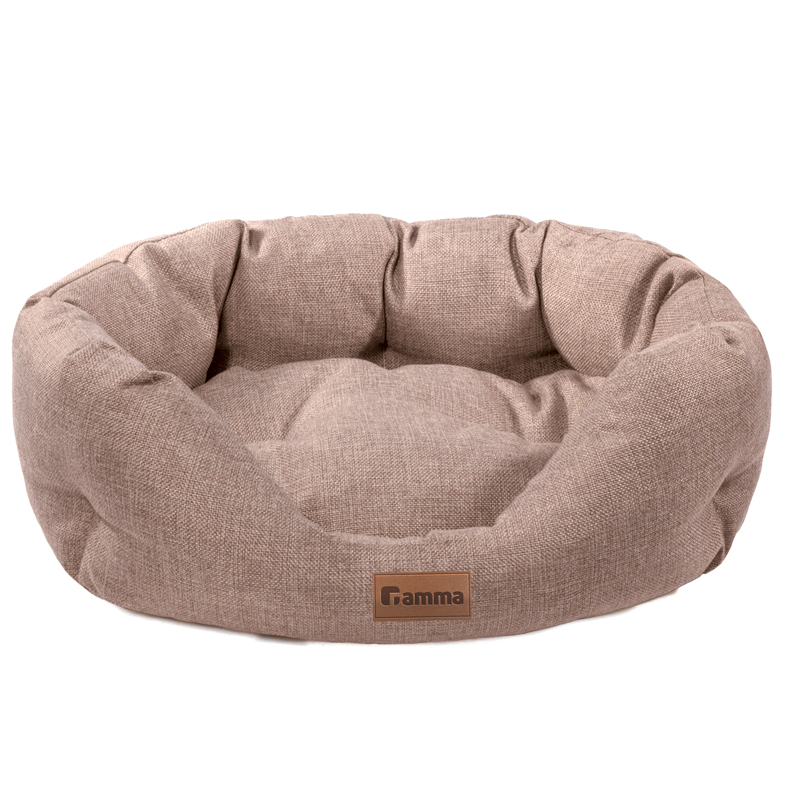 Лежанка овальная Кижи Гранд, 600*470*210мм, Гамма