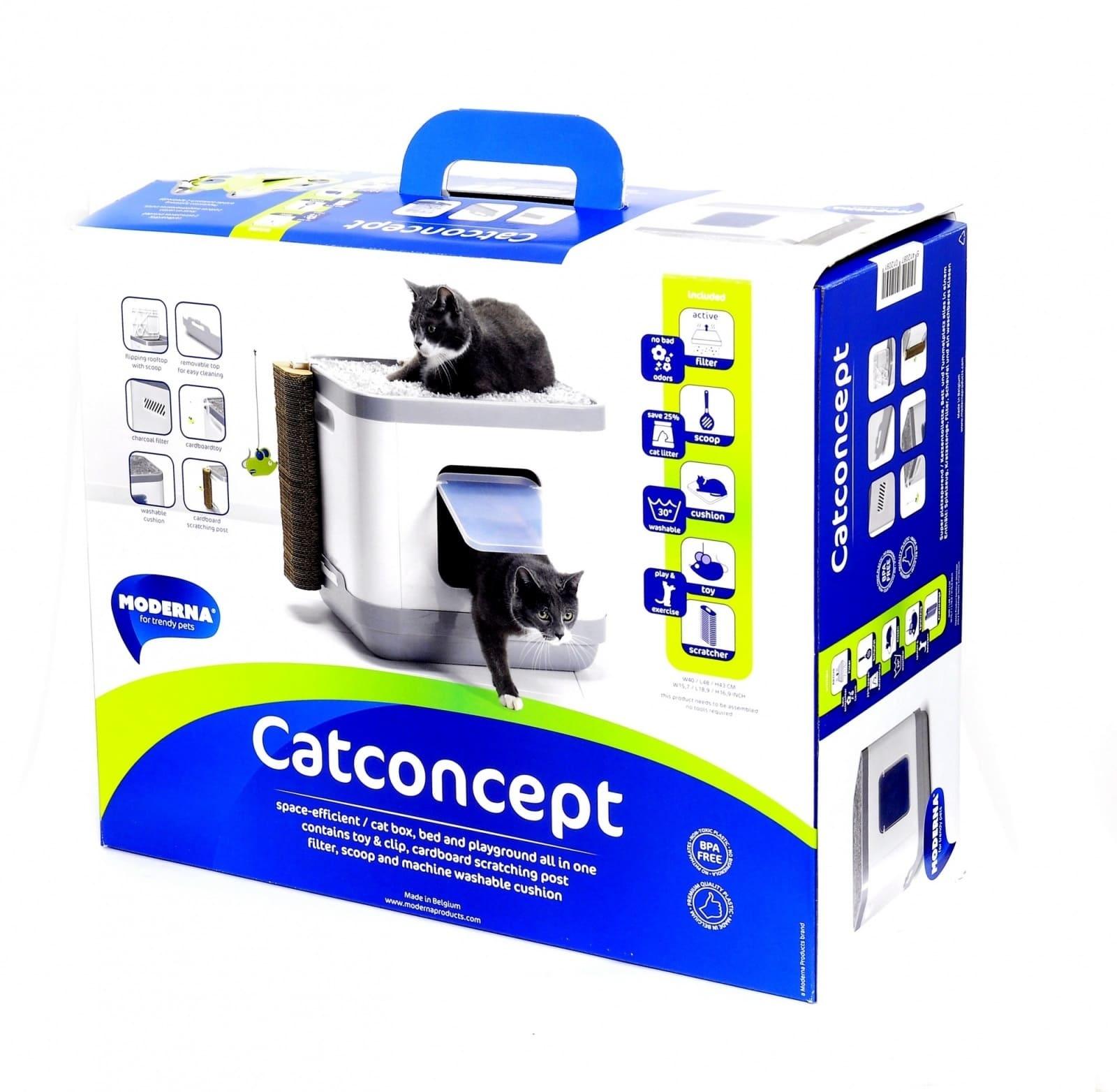 Moderna Cat Concept 4 в 1 (туалет лежанка дразнилка когтеточка) MOD-C802-0026-0041 3.000 кг 20419