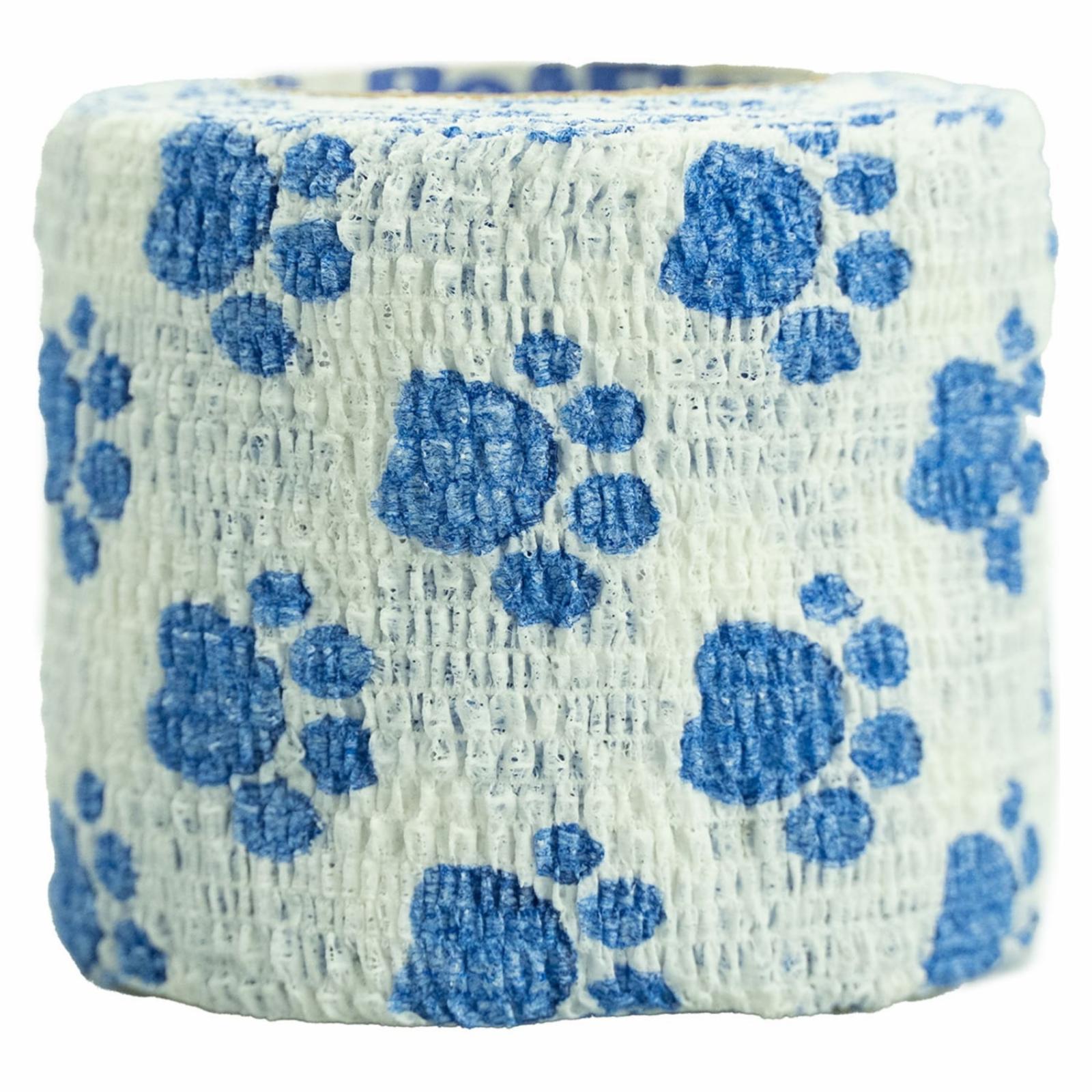 Andover Бандаж  Andover PetFlex  голубые лапы на белом  5 см х 4,5 м 2200PW-036 0,025 кг 55228