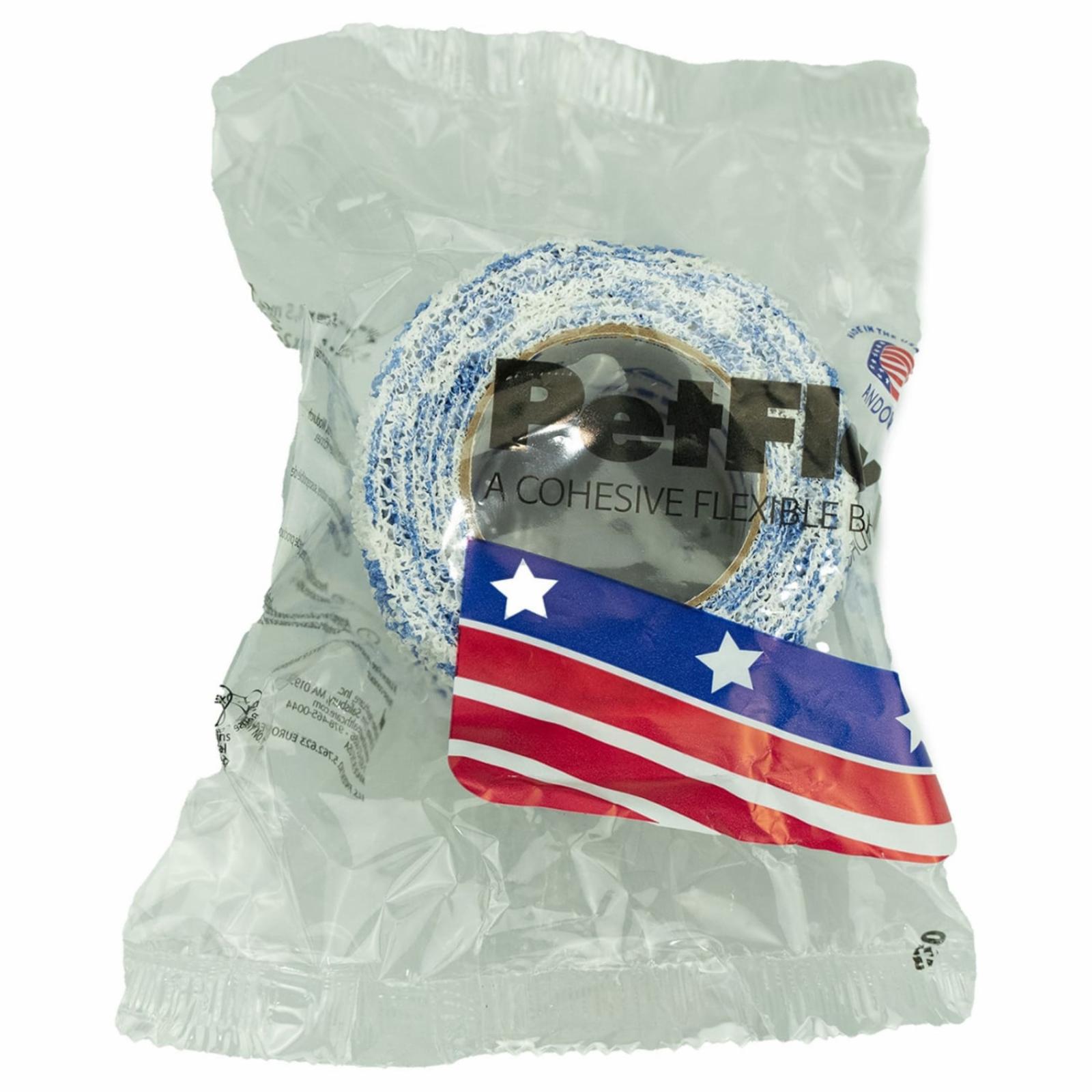Andover Бандаж Andover PetFlex голубые лапы на белом 5 см х 4,5 м 2200PW-036 0,025 кг 55228