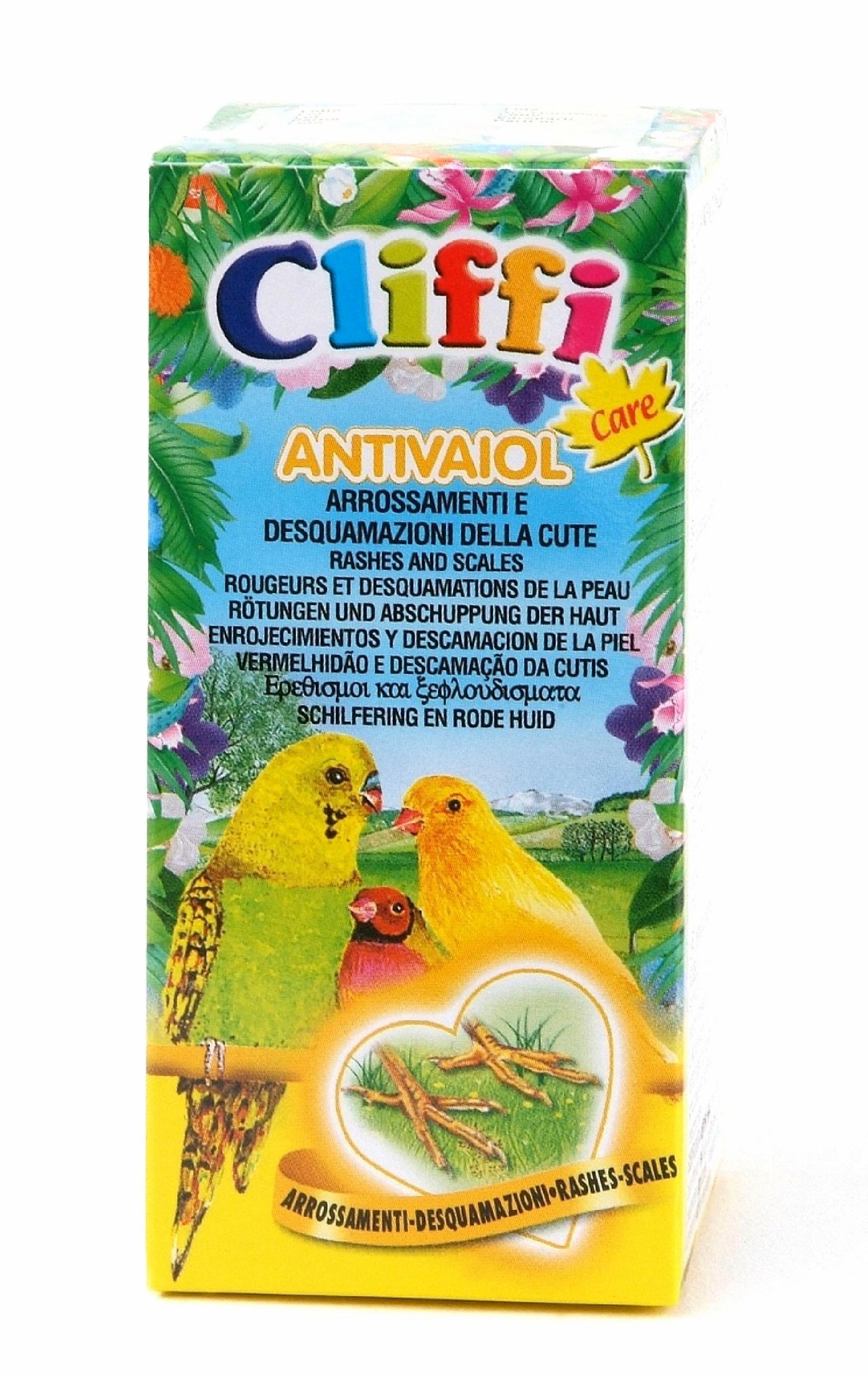 Cliffi (Италия) Лосьон для птиц От раздражений и покраснений (Antivaiol) PCOS002 0.025 кг 40382