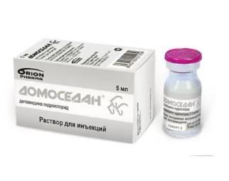 Домоседан раствор для иньекций 1% 5 мл , ЦТ-0001019 