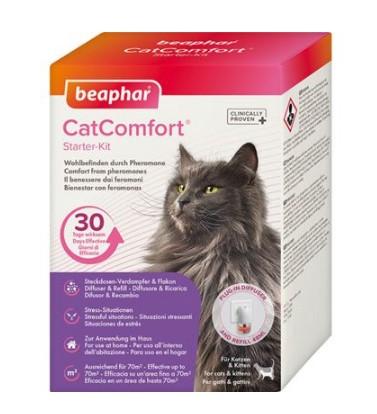 Beaphar Успокаивающее средство набор: диффузор со сменным блоком (Cat Comfort) (сезон) | CatComfort Starter Kit 0,125 кг 37101