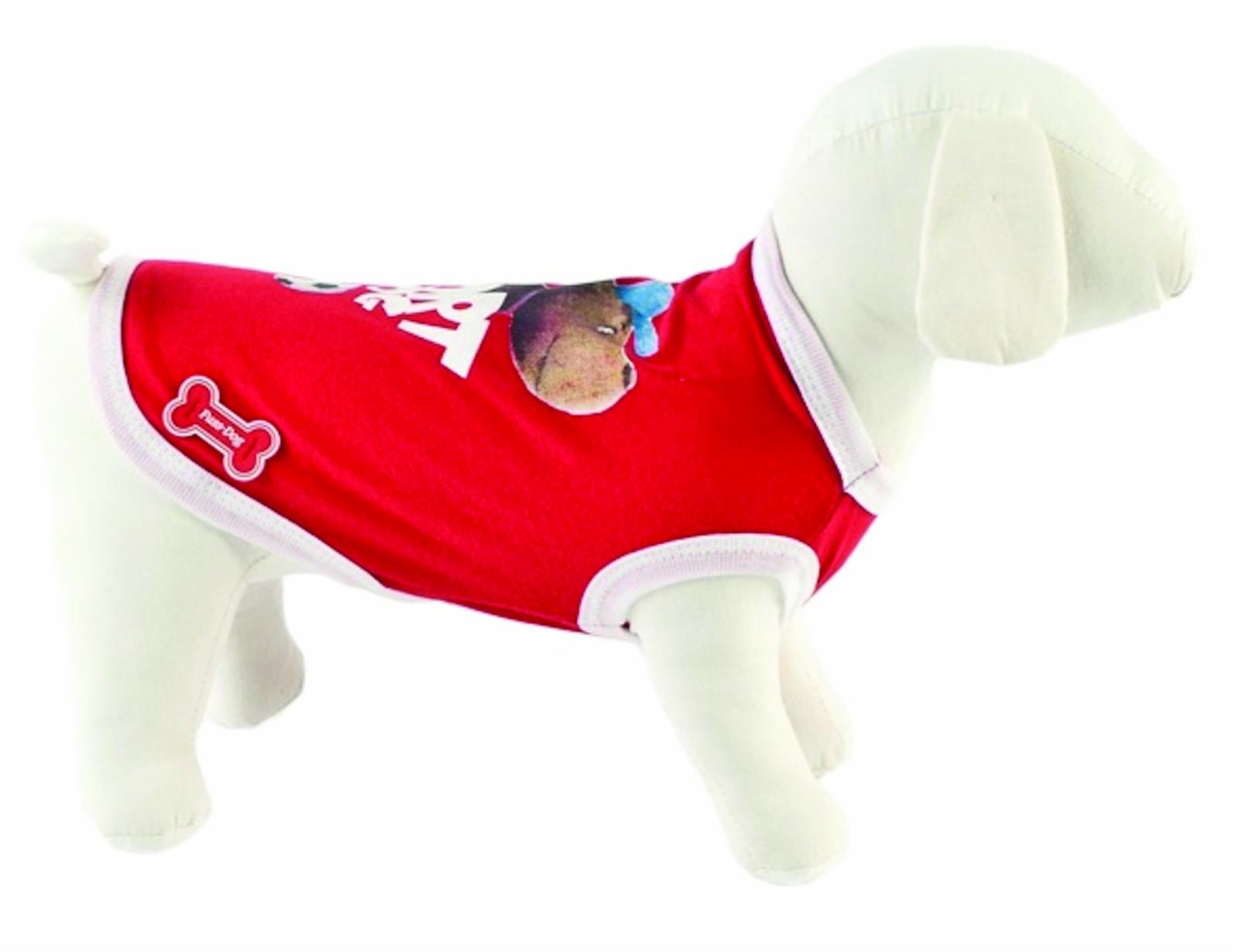 Ferribiella одежда  Футболка Спорт (красный) на длину 20 см (T-SHIRT SPORT DOG ROSS) ABF19720-R 0,250 кг 13592