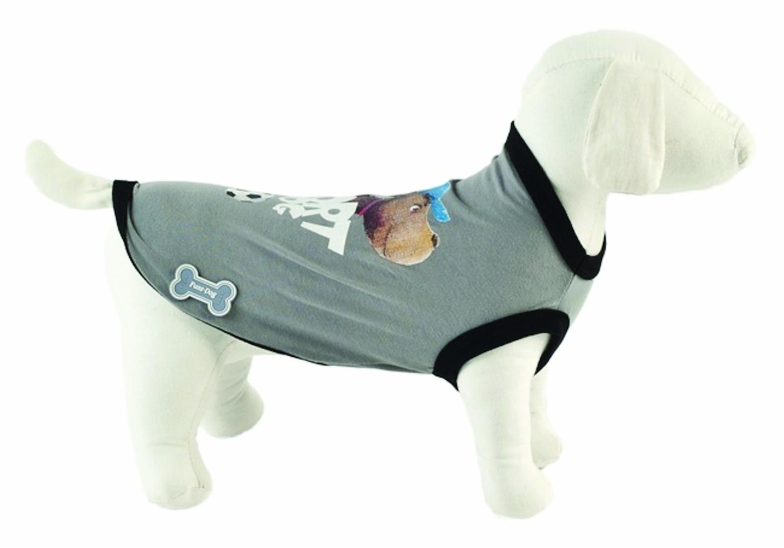 Ferribiella одежда  Футболка Спорт (серый) на длину 20 см (T-SHIRT SPORT DOG GRIG) ABF19720-GR 0,250 кг 13591